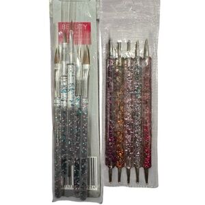 Glitter Nail Art Dotting Tools Set